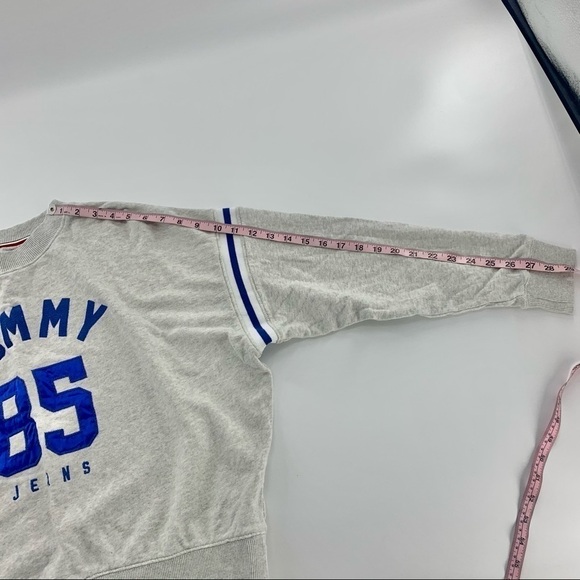 Tommy Hilfiger Varsity Fuzzy Letter 85 Sweatshirt - Picture 7 of 14